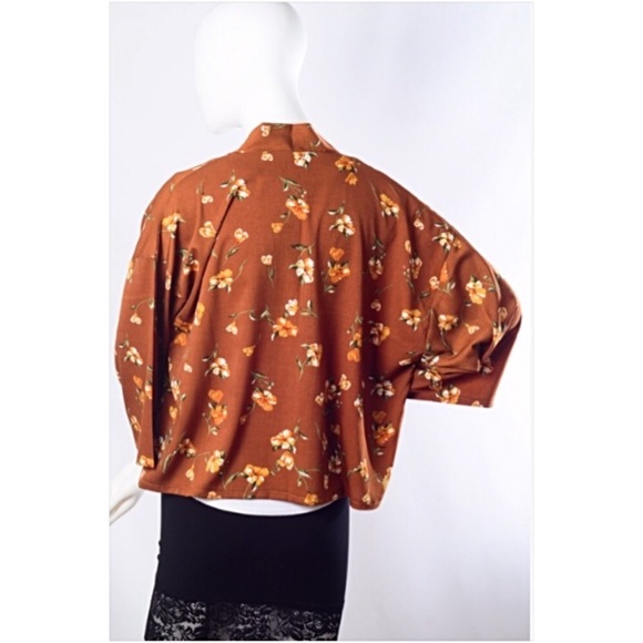 Stunning Bohemian Floral Lightweight Cardi O/S - Picture 5 of 6